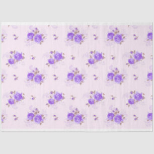 Vintage Elegant Modern Floral Tissue Paper