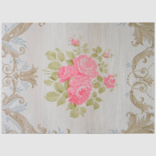Vintage Elegant Modern Floral Tissue Paper