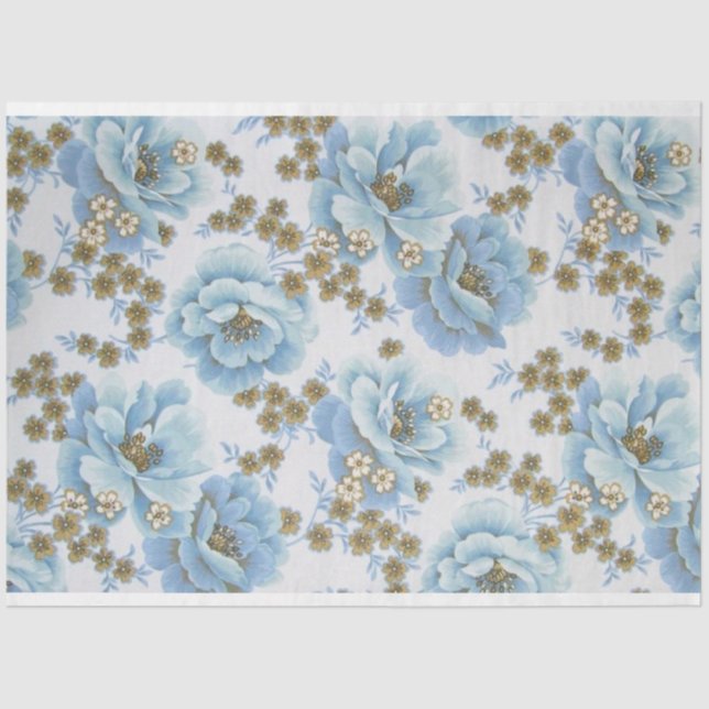 Vintage Elegant Modern Love Tissue Paper (Front)