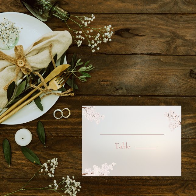 Vintage Elegant Pearl Romance Wedding  Place Card (Creator Uploaded)