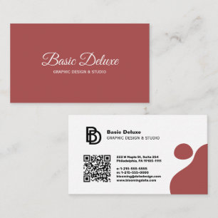 Vintage Elegant Retro – Modern Business Card