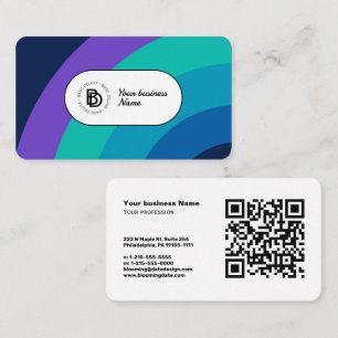 Vintage Elegant Retro – Modern Business Card