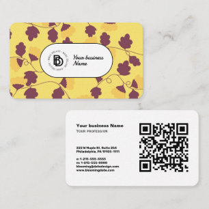 Vintage Elegant Retro – Modern Business Card