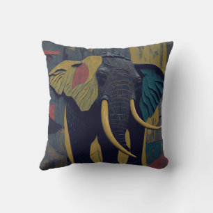 vintage elephant 2 cushion