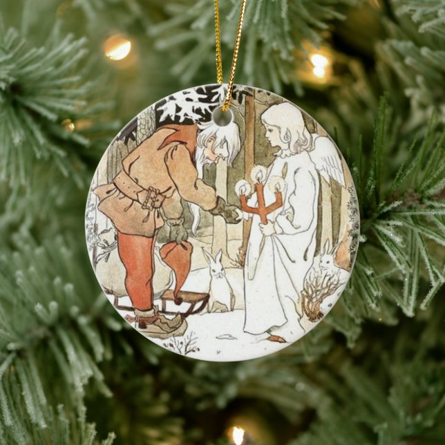 Vintage Elsa Beskow Christmas Ornament (Tree)