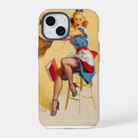 Vintage Elvgren Telephone Pin-up Girl Retro