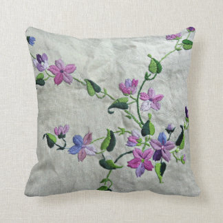 Vintage Embroidery Artwork Cushion