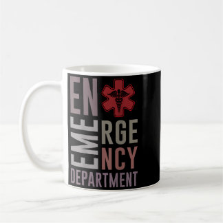 Vintage Emergency Department Emergency Room En Coffee Mug