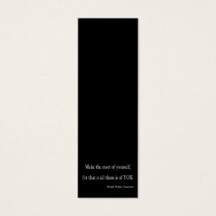 Vintage Emerson Inspirational Quote - Customisable