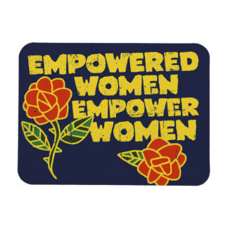Vintage Empowered Women Empower Women Feminist Art Magnet