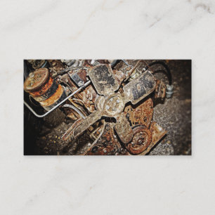 Vintage Engine Business Card
