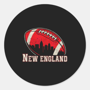Vintage England Classic Round Sticker
