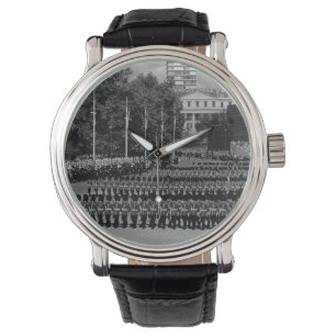 Vintage England Guards marching in slow time Watch