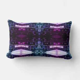 Vintage England London double decker bus Mouse Pad Lumbar Cushion