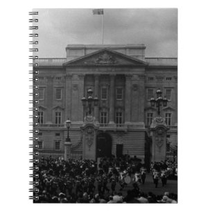 Vintage England London Old Guard Buckingham Palace Notebook