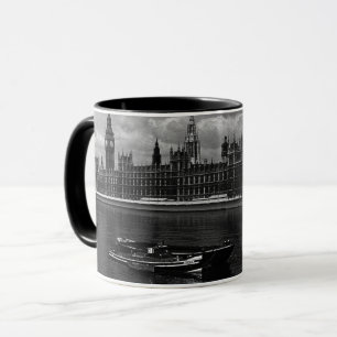 Vintage England London parliament houses Mug