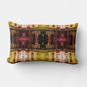 Vintage England London Shops Carnaby street Mouse  Lumbar Cushion