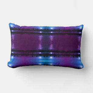 Vintage England London sunset Tower Bridge Case-Ma Lumbar Cushion