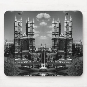 Vintage England London Westminster Abbey Mouse Pad