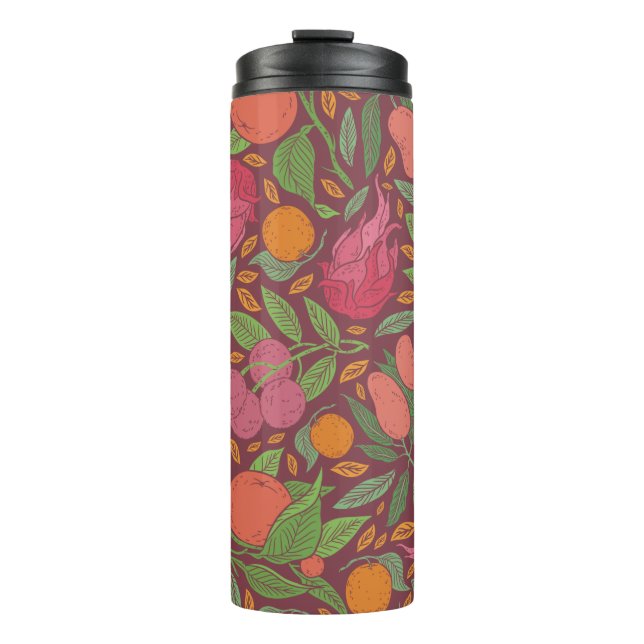 Vintage English garden pattern     Thermal Tumbler (Front)