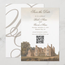 Vintage English Manor Chateau Villa Wedding