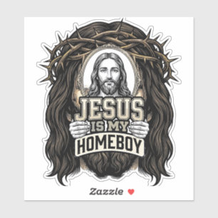 Vintage Engraved Crowned Holy Face Vector Design_1