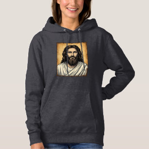 Vintage Engraved Religious Portrait Shirt Design_1