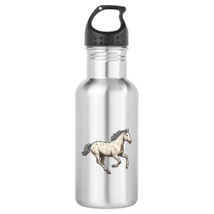 Vintage Engraved Running Appaloosa Horse Design_1 532 Ml Water Bottle