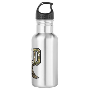 Vintage Engraving Duck Dad Camo Vector Shirt Desig 532 Ml Water Bottle