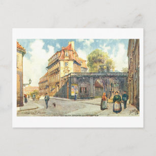Vintage Entrance to Courtyard Garden, Bayreuth Postcard