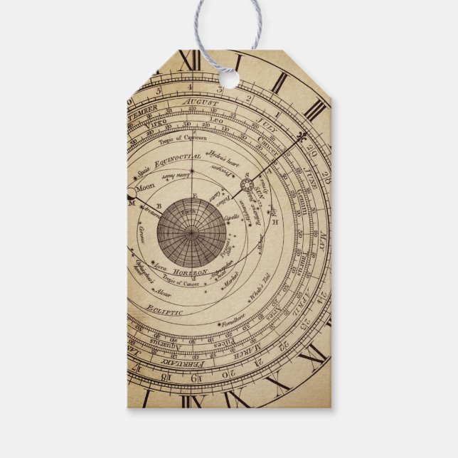 Vintage Ephemera Journalling Tag (Front)