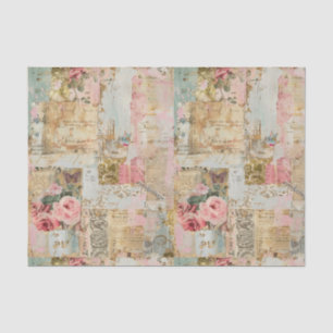 Vintage Ephemera: Rose Dreams Tissue Paper