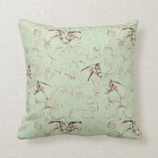 Vintage Equestrian Pillow