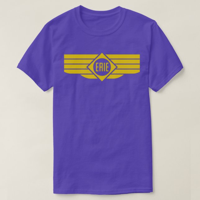 Vintage Erie Railroad 4 T-Shirt (Design Front)