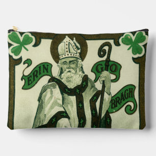 Vintage - Erin Go Bragh - St. Patrick's Greetings Accessory Pouch