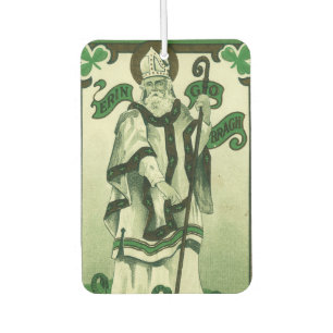 Vintage - Erin Go Bragh - St. Patrick's Greetings Car Air Freshener