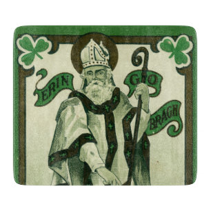 Vintage - Erin Go Bragh - St. Patrick's Greetings Cutting Board
