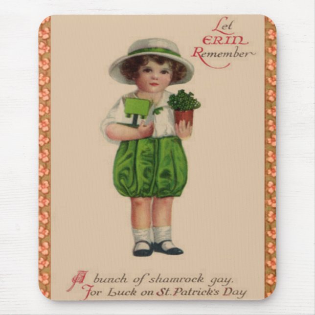 Vintage Erin Remember Mousepad (Front)