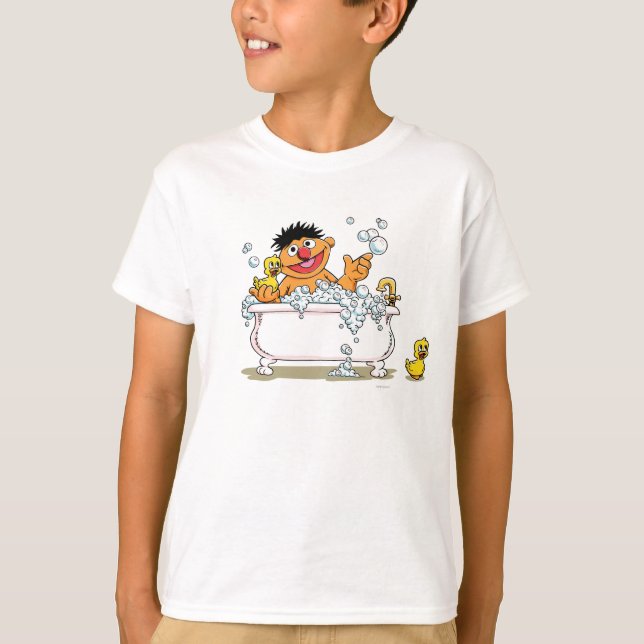 Vintage Ernie in Bathtub T-Shirt (Front)
