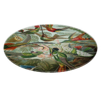 Vintage Ernst Haeckel Hummingbirds Cutting Board