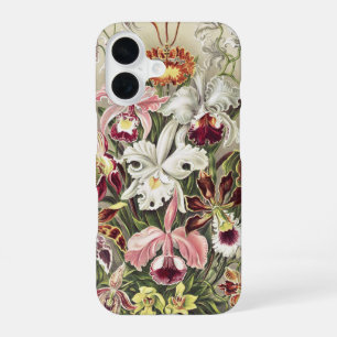 Vintage Ernst Haeckel Orchid Botanical Print iPhone 16 Case