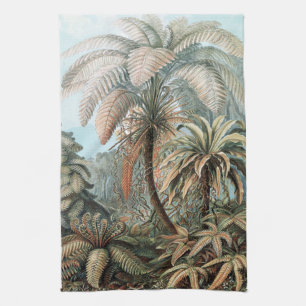 Vintage Ernst Haeckel Palm Trees Poster Case-Mate  Tea Towel