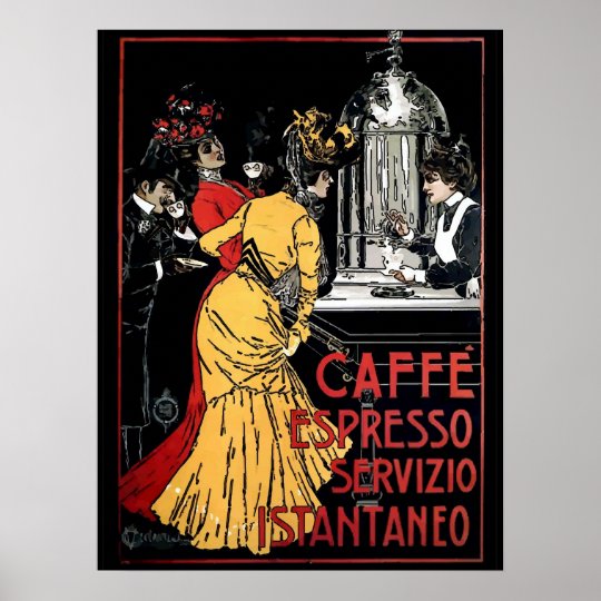 Vintage Espresso Poster | Zazzle.com.au