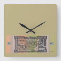 Vintage Ethiopian Birr Banknote