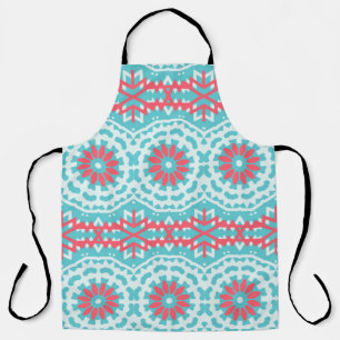 Vintage ethnic colourful bohemian pattern in brigh apron