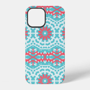 Vintage ethnic colourful bohemian pattern in brigh iPhone 12 case