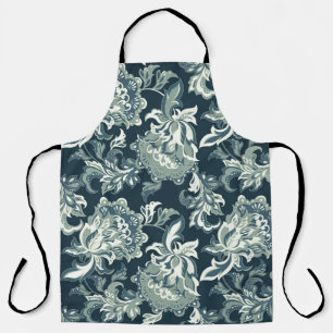 Vintage ethnic floral seamless pattern. folkloric  apron