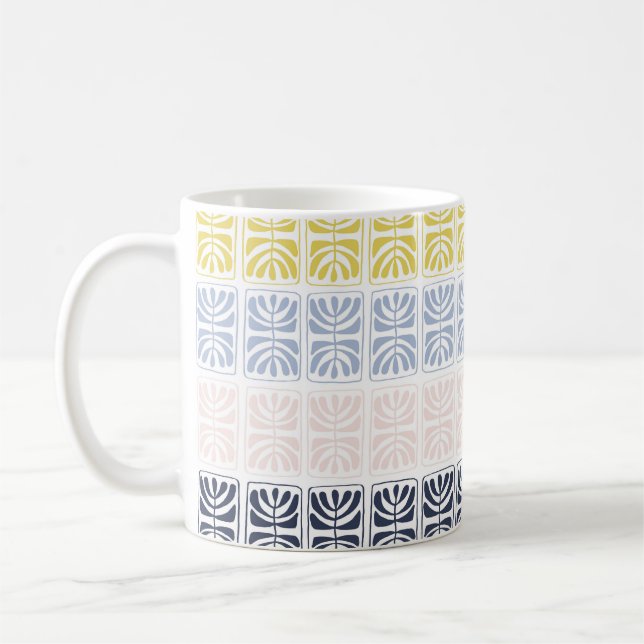 Vintage ethnic seamless  coffee mug (Left)