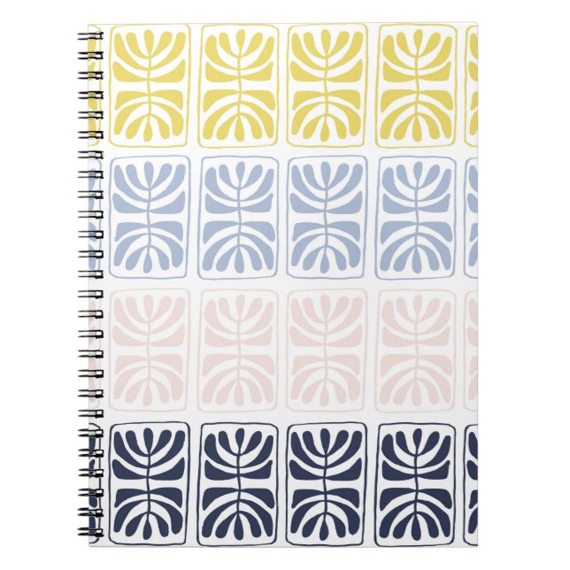Vintage ethnic seamless  notebook (Front)