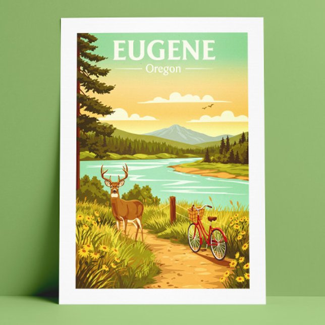 Vintage Eugene Oregon Postcard (Creator Uploaded)